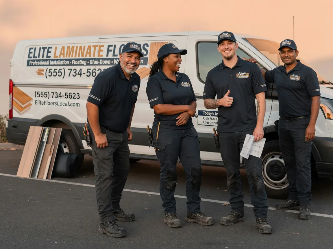 Laminate flooring installation company in Garden Grove, IA